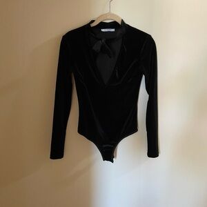 Velvet body suit. Never worn